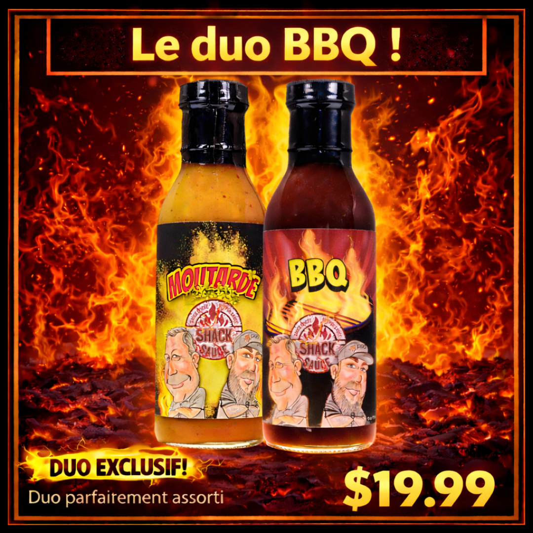 Le duo BBQ! Shack à Sauce