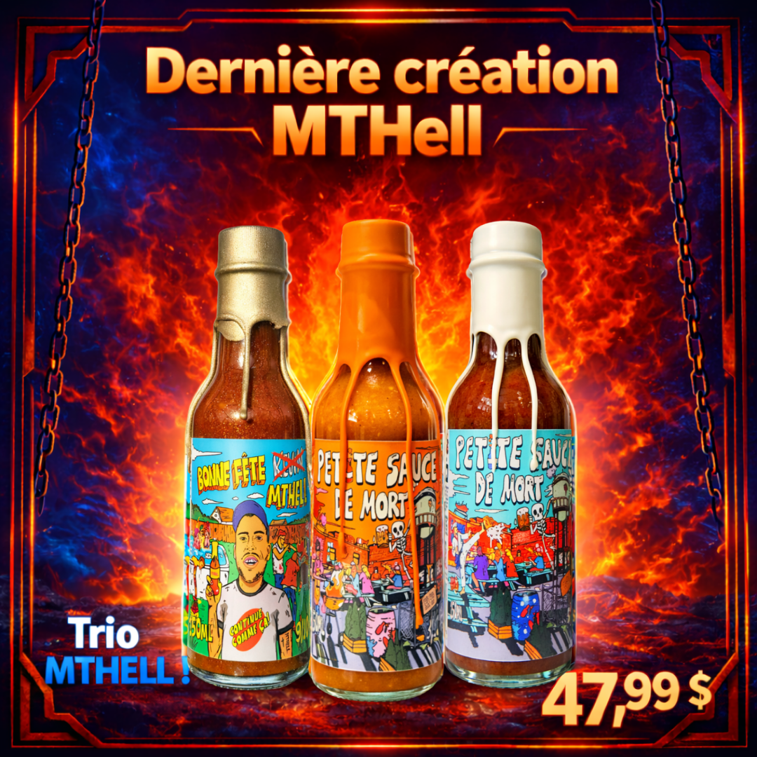Dernière création MTHell Shack à Sauce