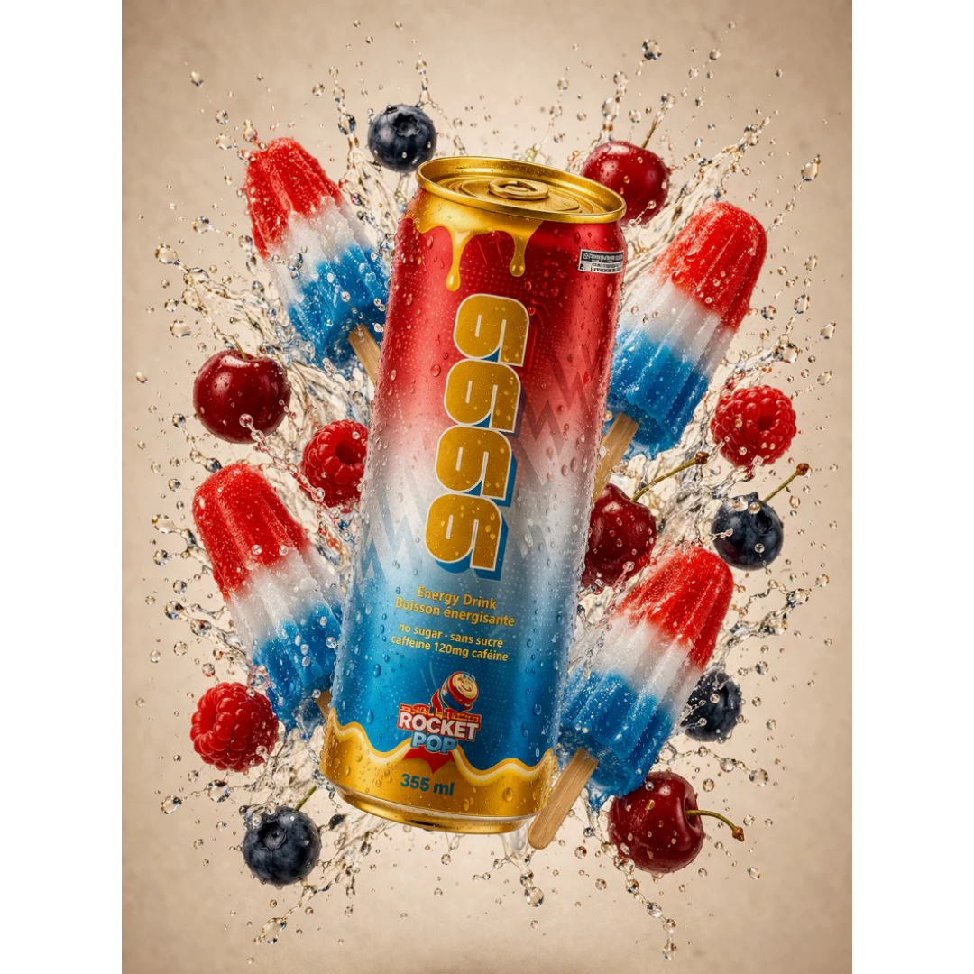 9999 Energy Drink | Golden Rocket