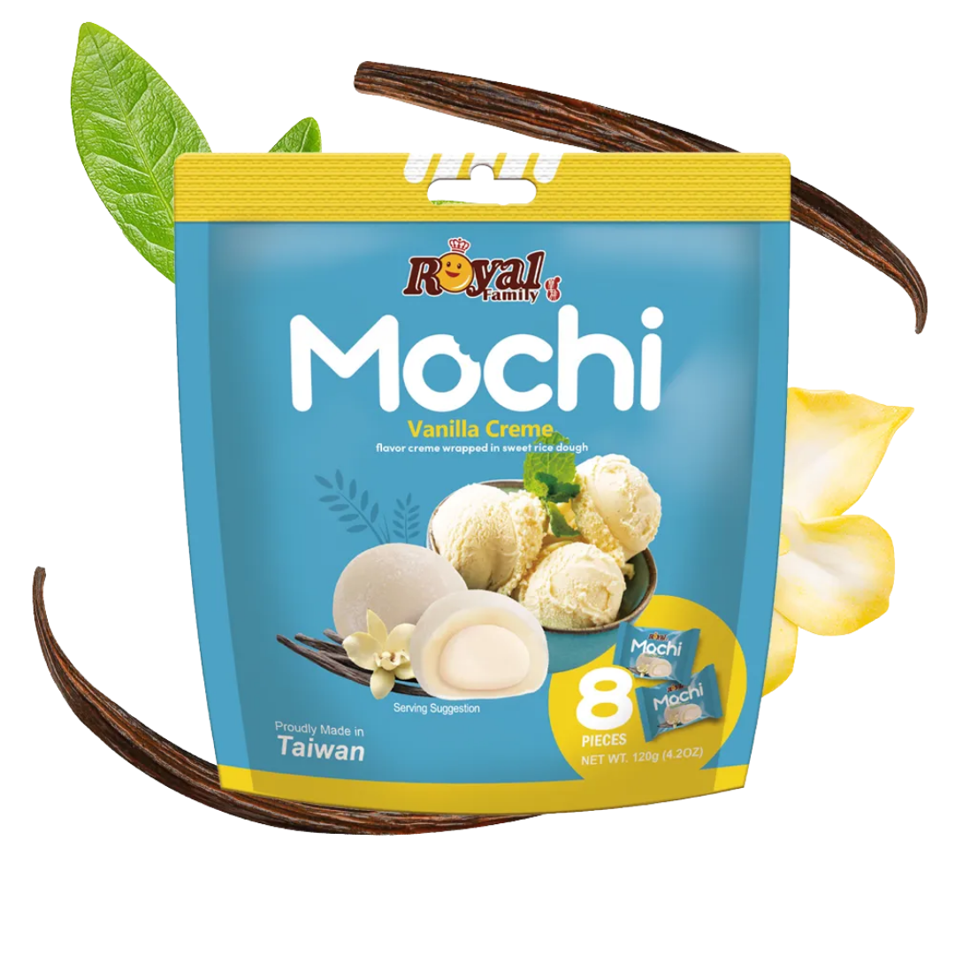 Royal Family - Mochi | Vanilla Cream (Bag - 8 Pieces) Shack à Sauce