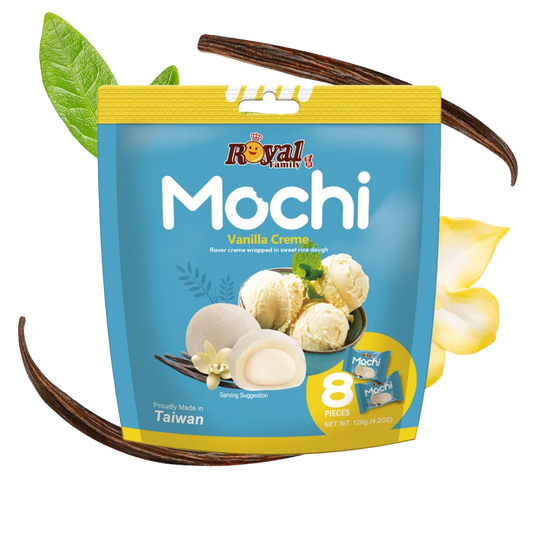 Royal Family - Mochi | Vanilla Cream (Bag - 8 Pieces) Shack à Sauce