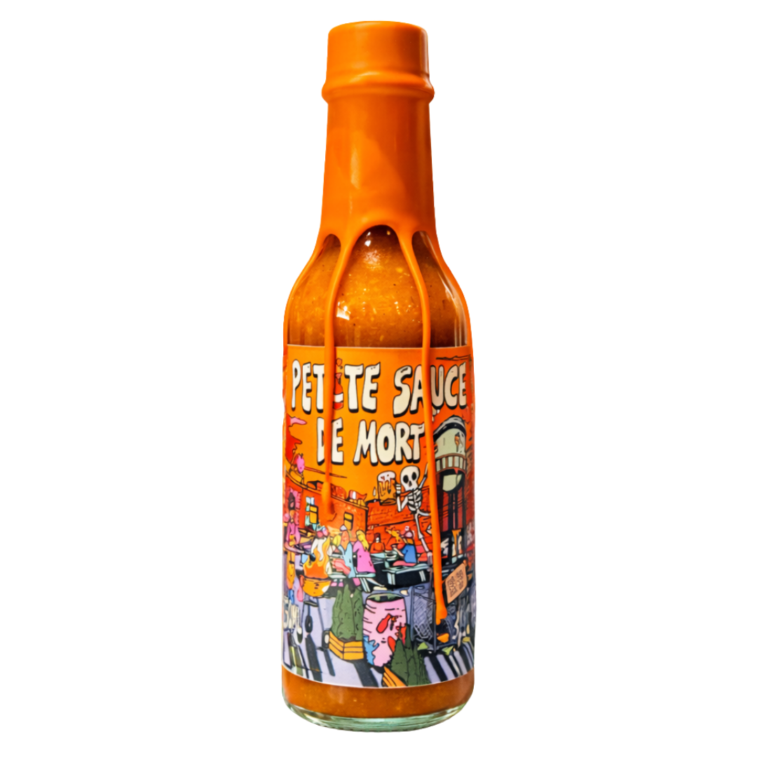 Les Sauces Piquantes MTHell | Petite Sauce De Mort Pêche & Bacon Shack à Sauce