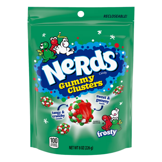 Nerds Candy | Holiday Frosty Gummy Cluster Shack à Sauce
