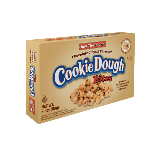 Cookie Dough Bites | Chocolat Chip & Caramel Shack à Sauce