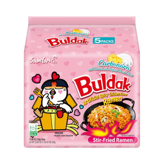Samyang - Buldak | Hot Chicken Flavor - Carbonara 5X Shack à Sauce