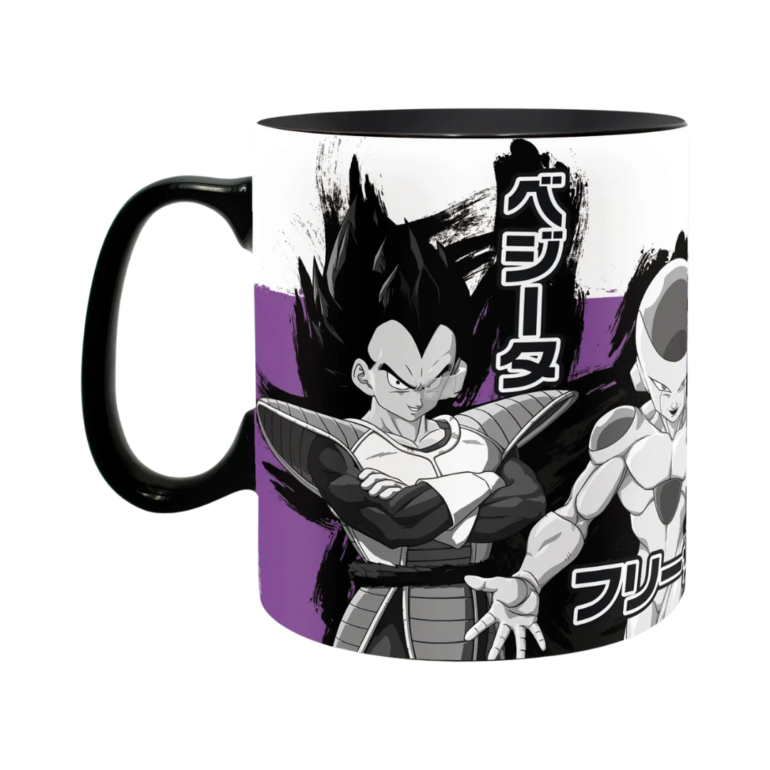 Dragon Ball Z | Black & White Villains Ceramic Mug Shack à Sauce