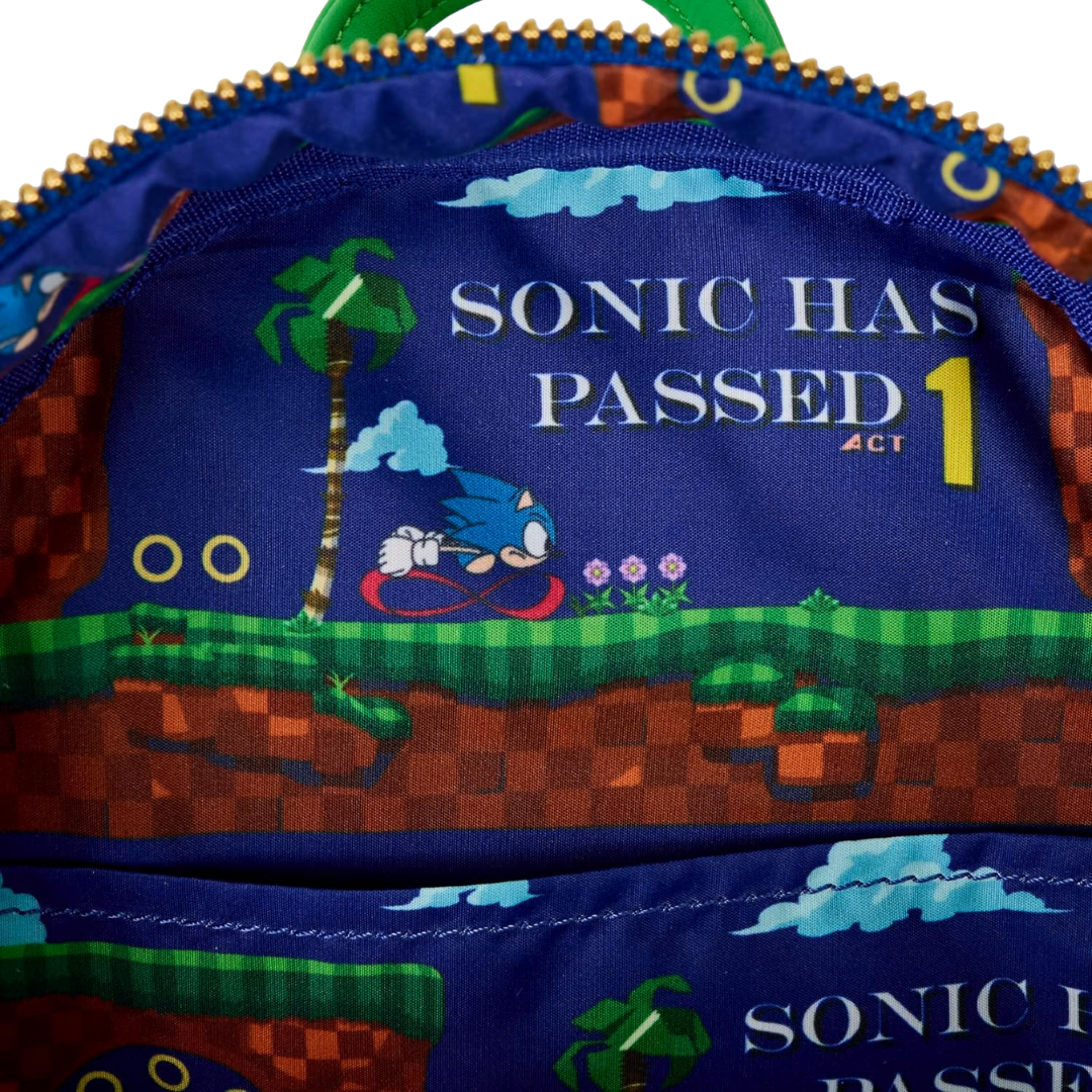 Loungefly | Sac à Dos - SEGA Sonic the Hedgehog Light Up Shack à Sauce