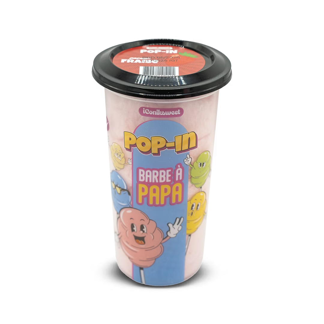 IConiksweet | Pop-In - Barbe a Papa - Fraise Shack à Sauce