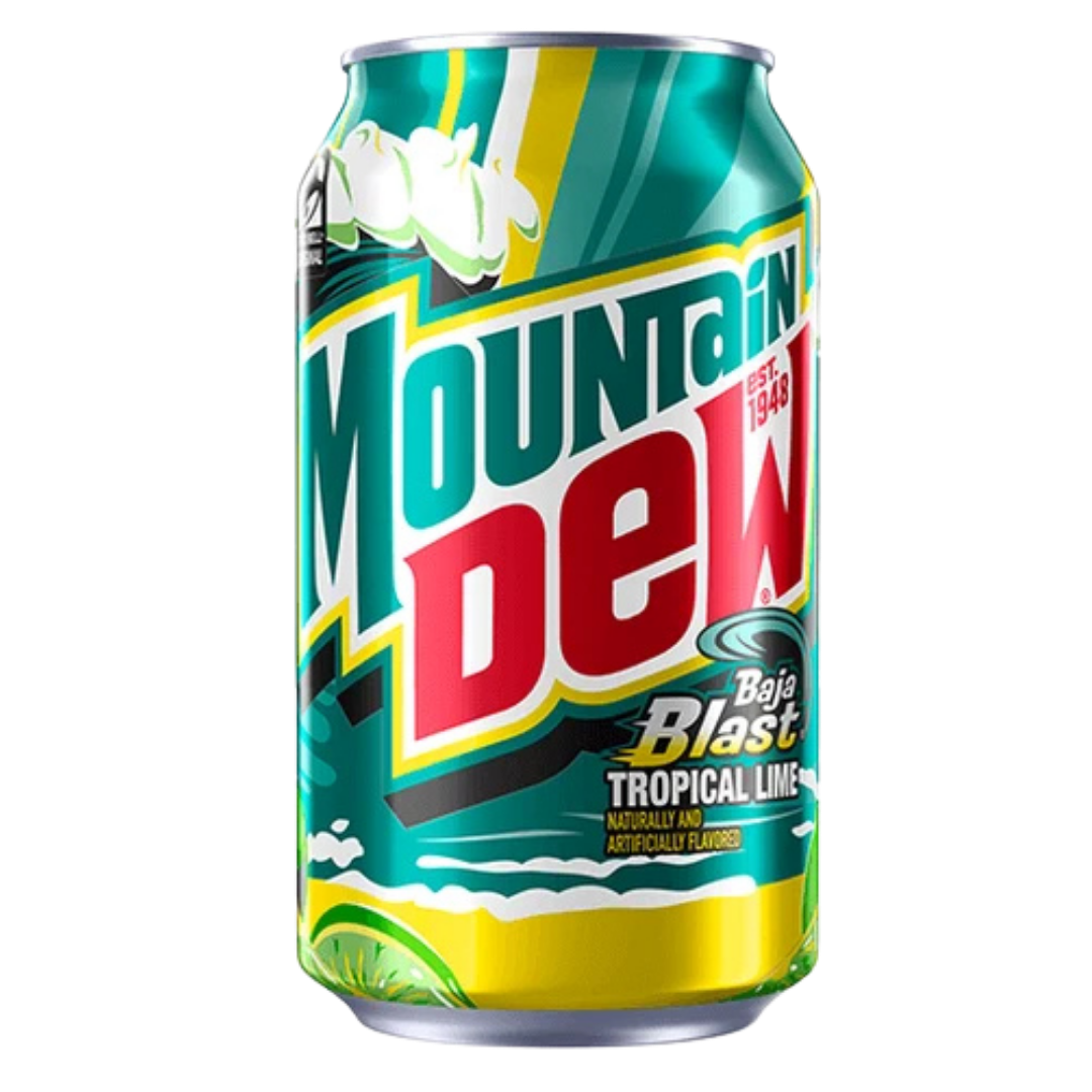 Mountain Dew | Baja Blast - Tropical lime