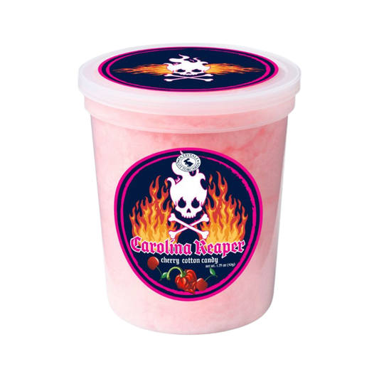 Fairy Tale Cotton Candy | The Daredevil Cotton Candy - Carolina Reaper Shack à Sauce