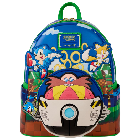 Loungefly | Sac à Dos - SEGA Sonic the Hedgehog Light Up Shack à Sauce