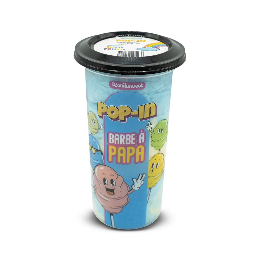IConiksweet | Pop-In - Barbe a Papa - Tutti Frutti Shack à Sauce