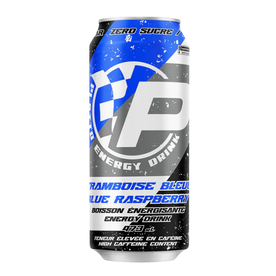 Platto Energy Drink | Framboise Bleue - Sans sucre