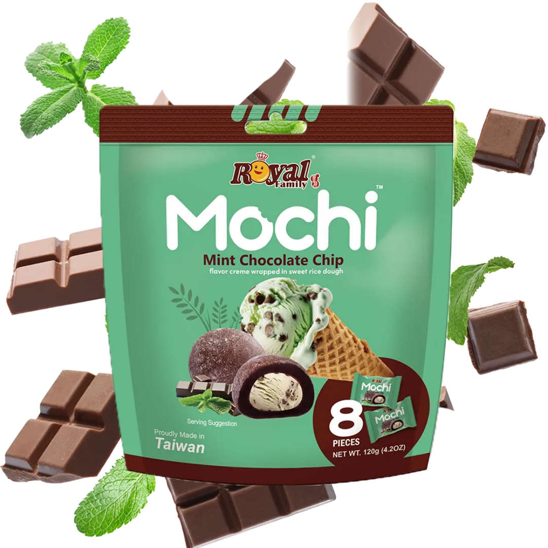 Royal Family - Mochi | Mint Chocolate (Bag - 8 Pieces) Shack à Sauce