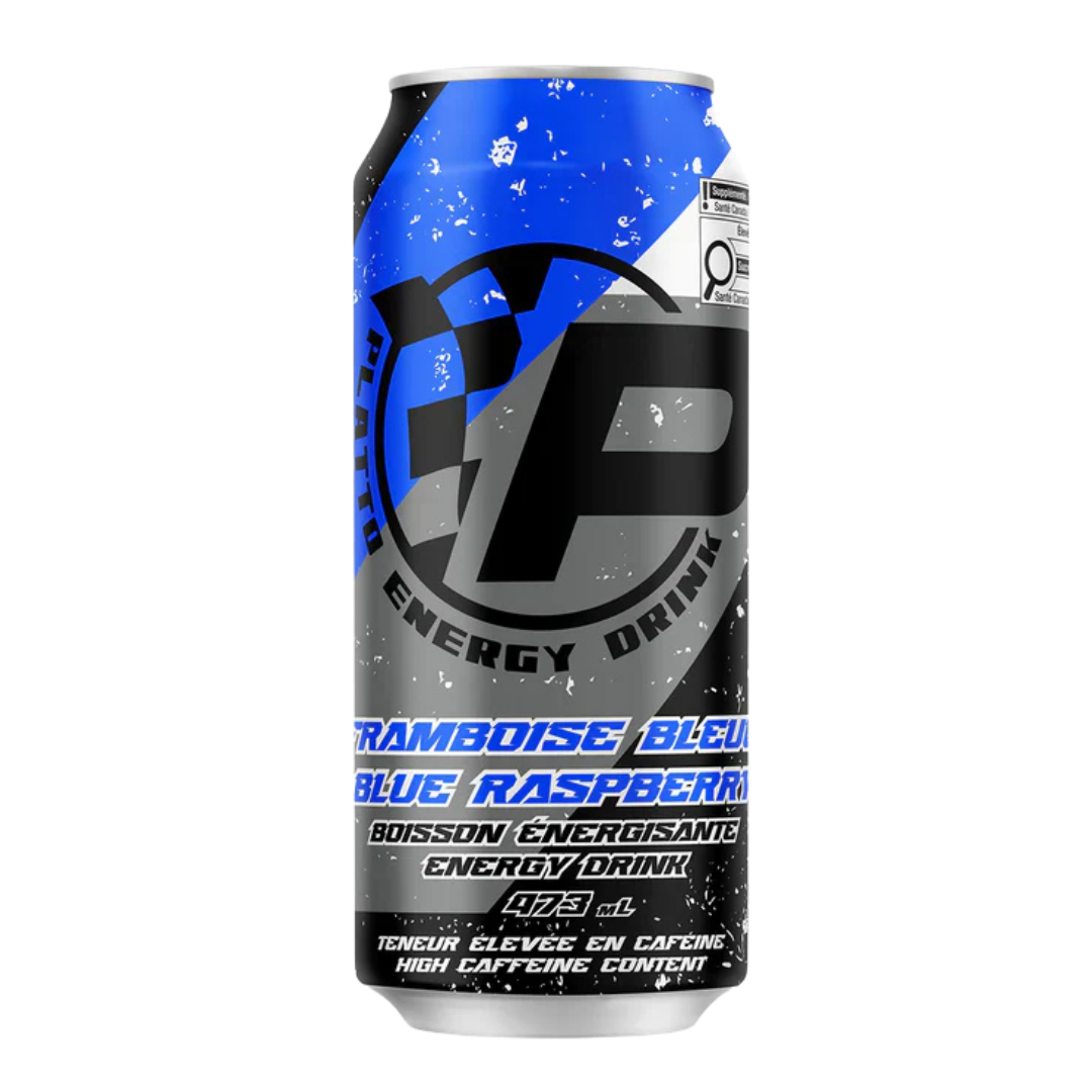 Platto Energy Drink | Framboise Bleue