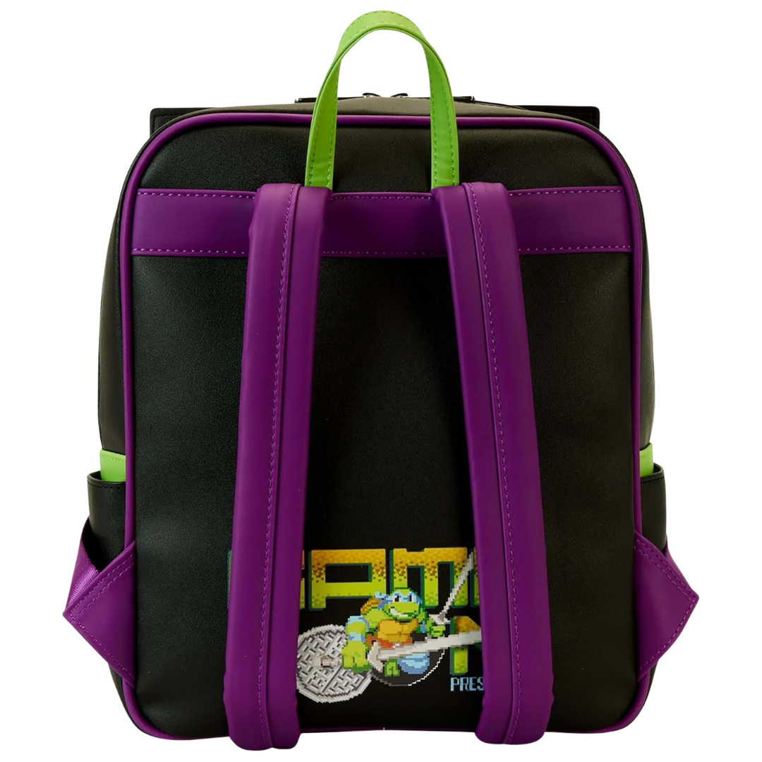Loungefly | Sac à Dos - Ninja Turtles - 40e anniversaire Vintage Arcade Shack à Sauce