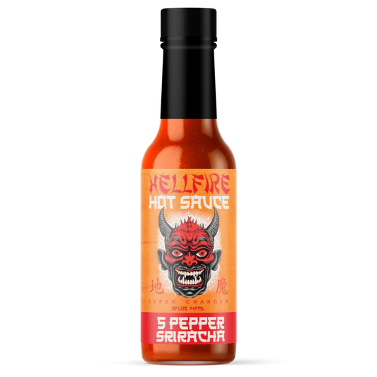 Hellfire Hot Sauce | 5 Pepper Sriracha