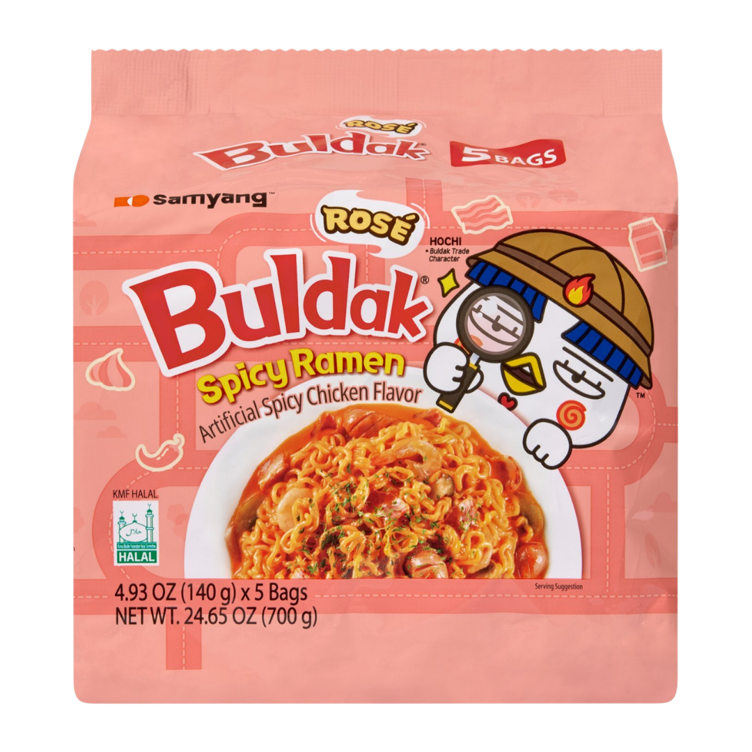 Samyang - Buldak | Hot Chicken Flavor Rose X5