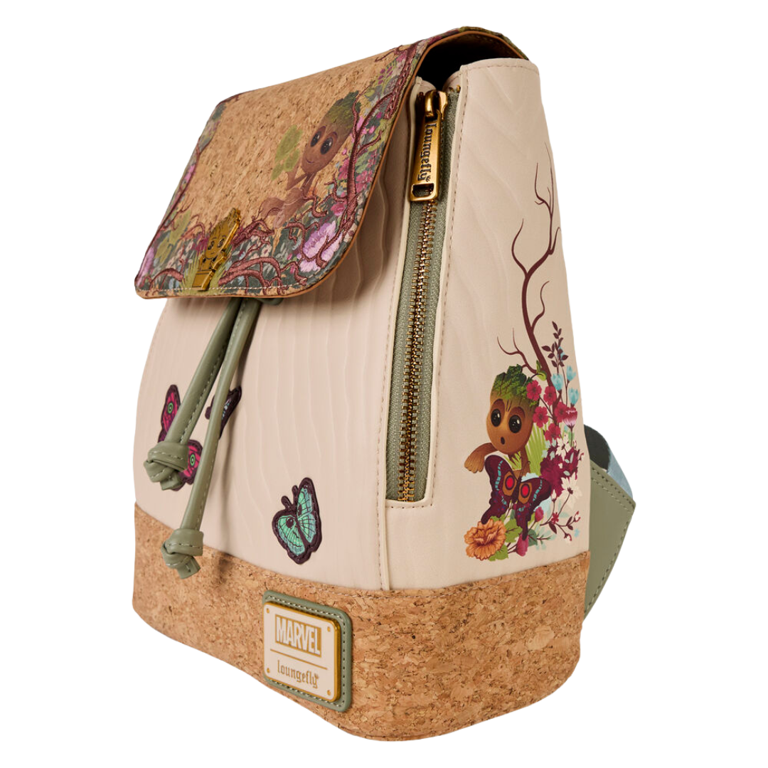 Loungefly | Sac à Dos - Marvel - Guardians of the Galaxy Floral Groot Shack à Sauce