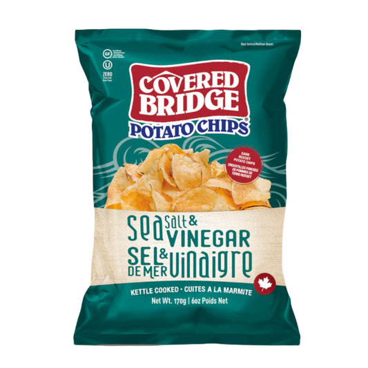 Covered Bridge Chips | Sea Salt & Vinegar Shack à Sauce