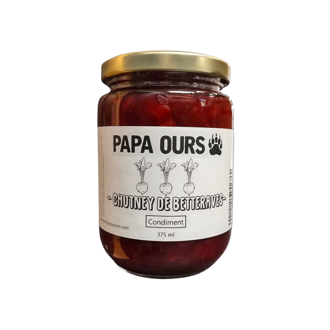 Papa Ours | Chutney de Betteraves Shack à Sauce