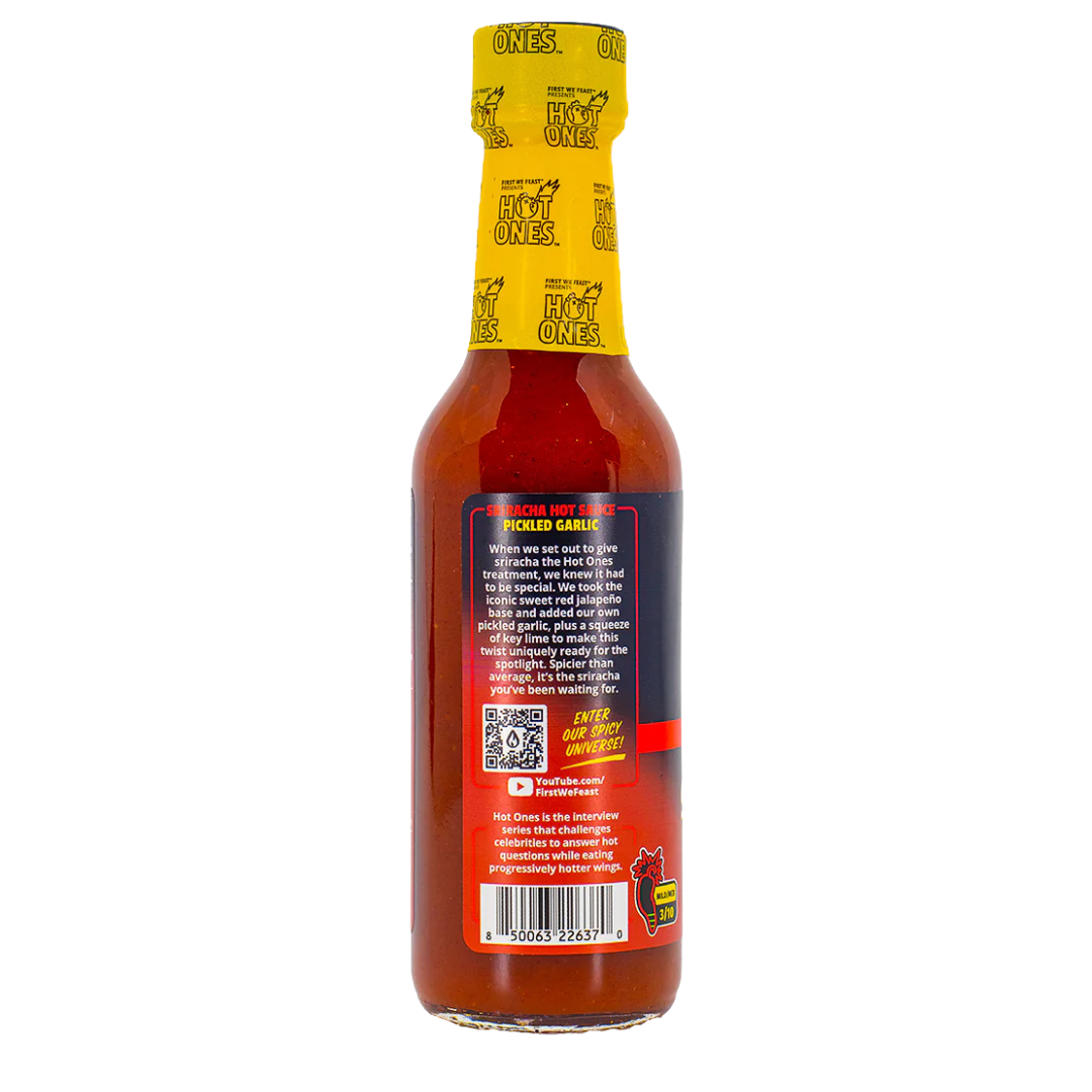 Heatonist | Hot Ones - Pickled Garlic - Sriracha Shack à Sauce