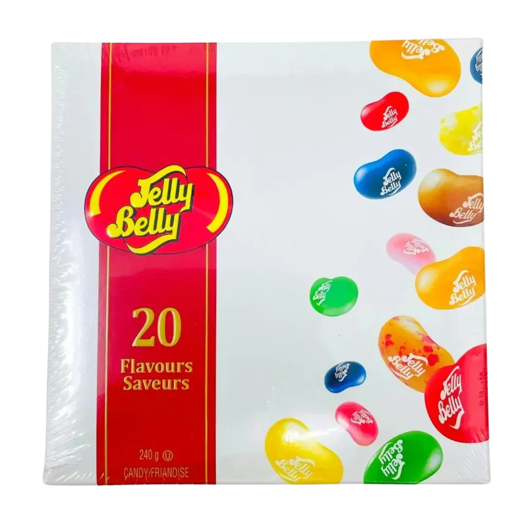 Jelly Belly 20 Flavors Assorted Gift Box Shack à Sauce