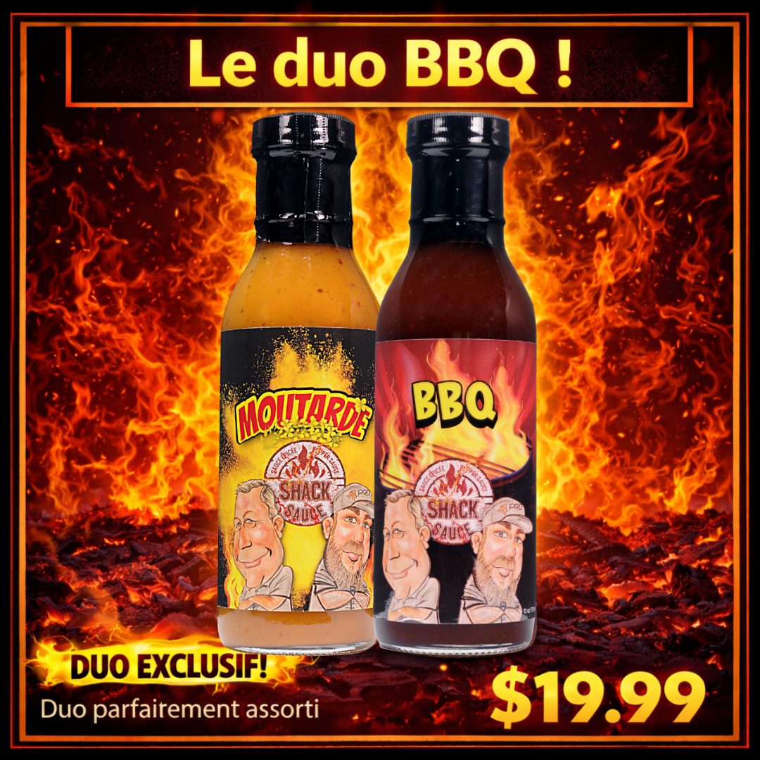 Le duo BBQ! Shack à Sauce