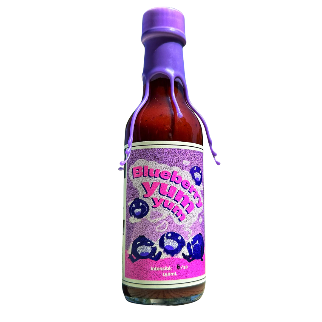 Les Sauces Piquantes MTHell | Blueberry Yum Yum Shack à Sauce