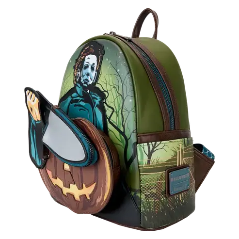 Loungefly | Sac à Dos - Michael Myers Knife & Pumpkin Glow Shack à Sauce