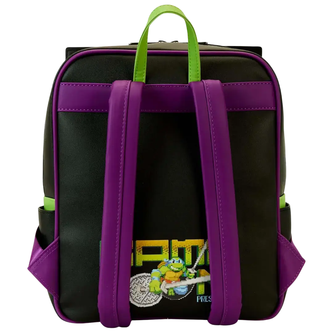 Loungefly | Sac à Dos - Ninja Turtles - 40e anniversaire Vintage Arcade Shack à Sauce