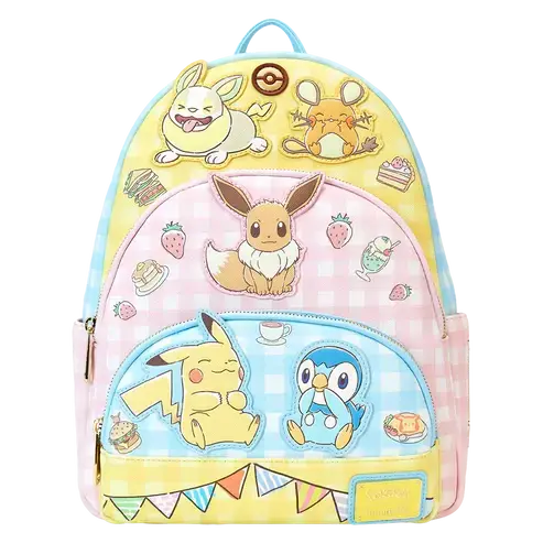 Loungefly | Sac à Dos - Pokemon Cafe Triple Pocket Shack à Sauce