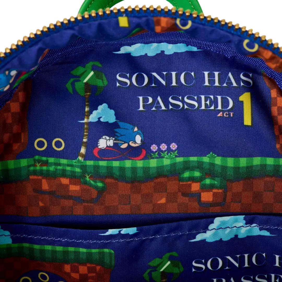 Loungefly | Sac à Dos - SEGA Sonic the Hedgehog Light Up Shack à Sauce