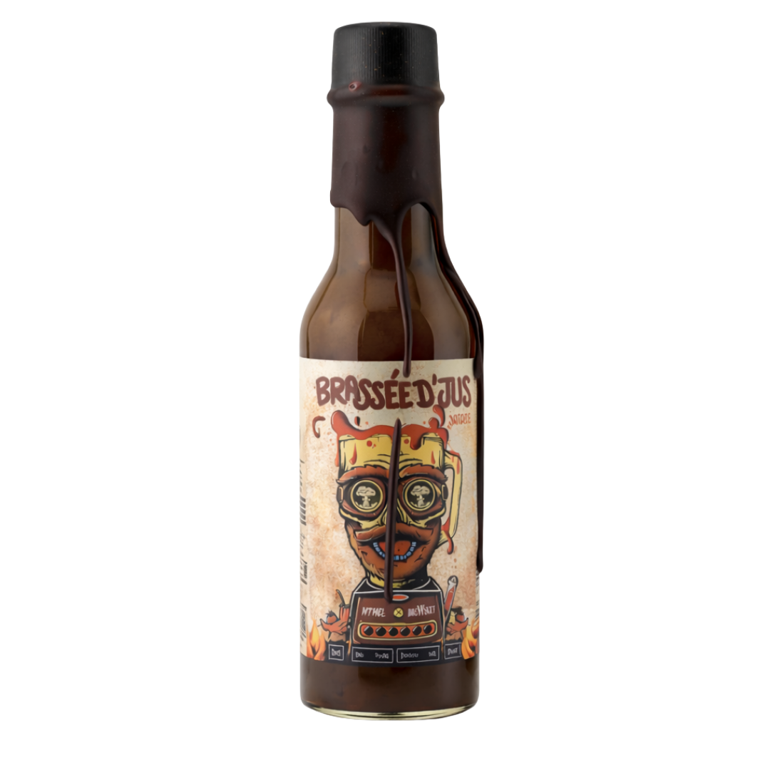 Les Sauces Piquantes MTHell | Brassee d'jus Satay Shack à Sauce