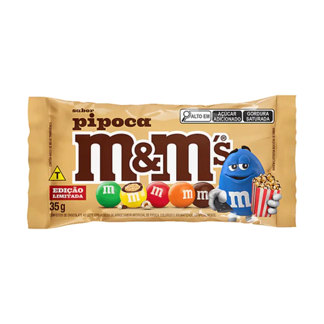 M&M | Popcorn - Milk Chocolat - Brazil Shack à Sauce