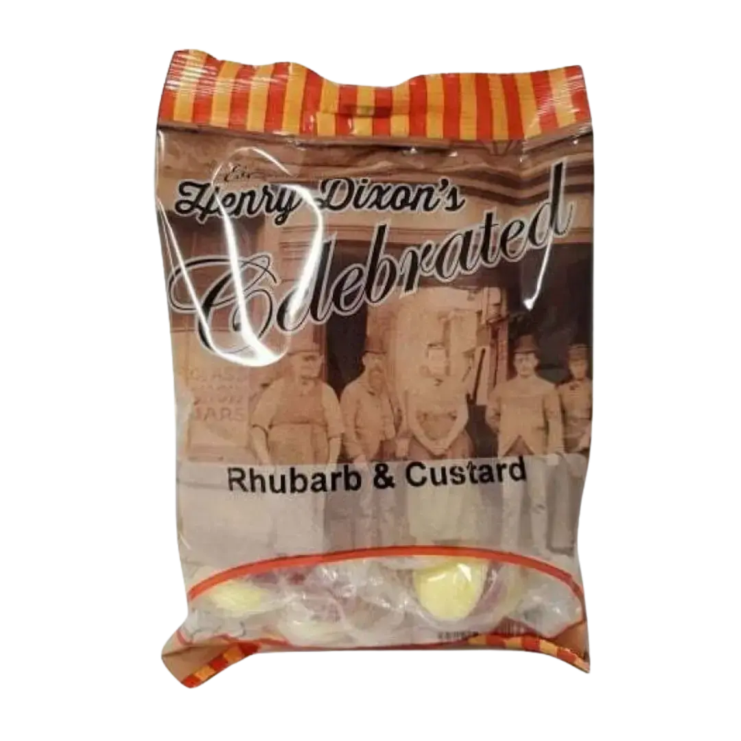 Maxon Sweets | Henry Dixons - Rhubarb & Custard Shack à Sauce