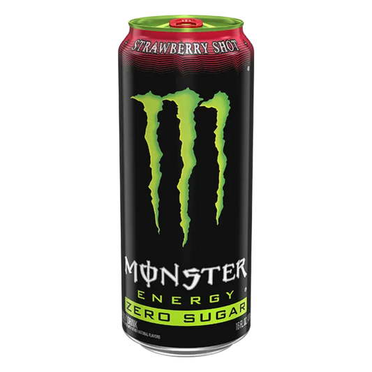 Monster Energy | Strawberry Shot - Zero Sugar Shack à Sauce