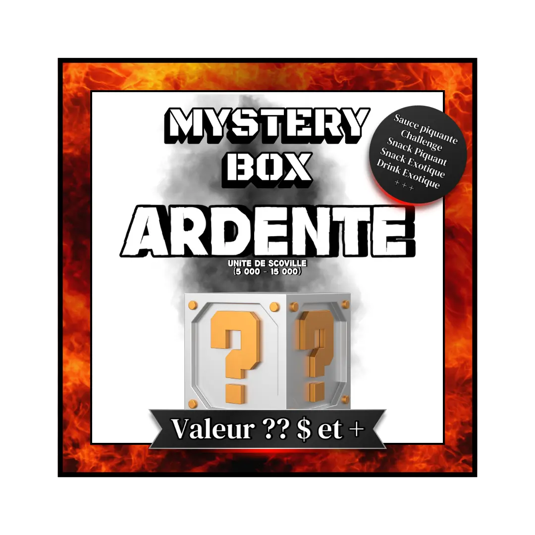 Mystery Box | ARDENTE Shack à Sauce