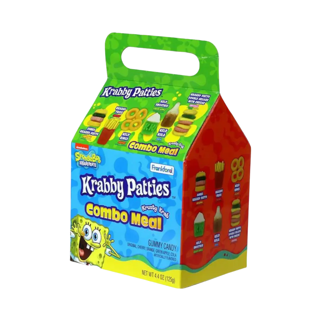 Nicklelodeon | Spongebob Square Pants - Krabby Patties Combo Meal Box Shack à Sauce