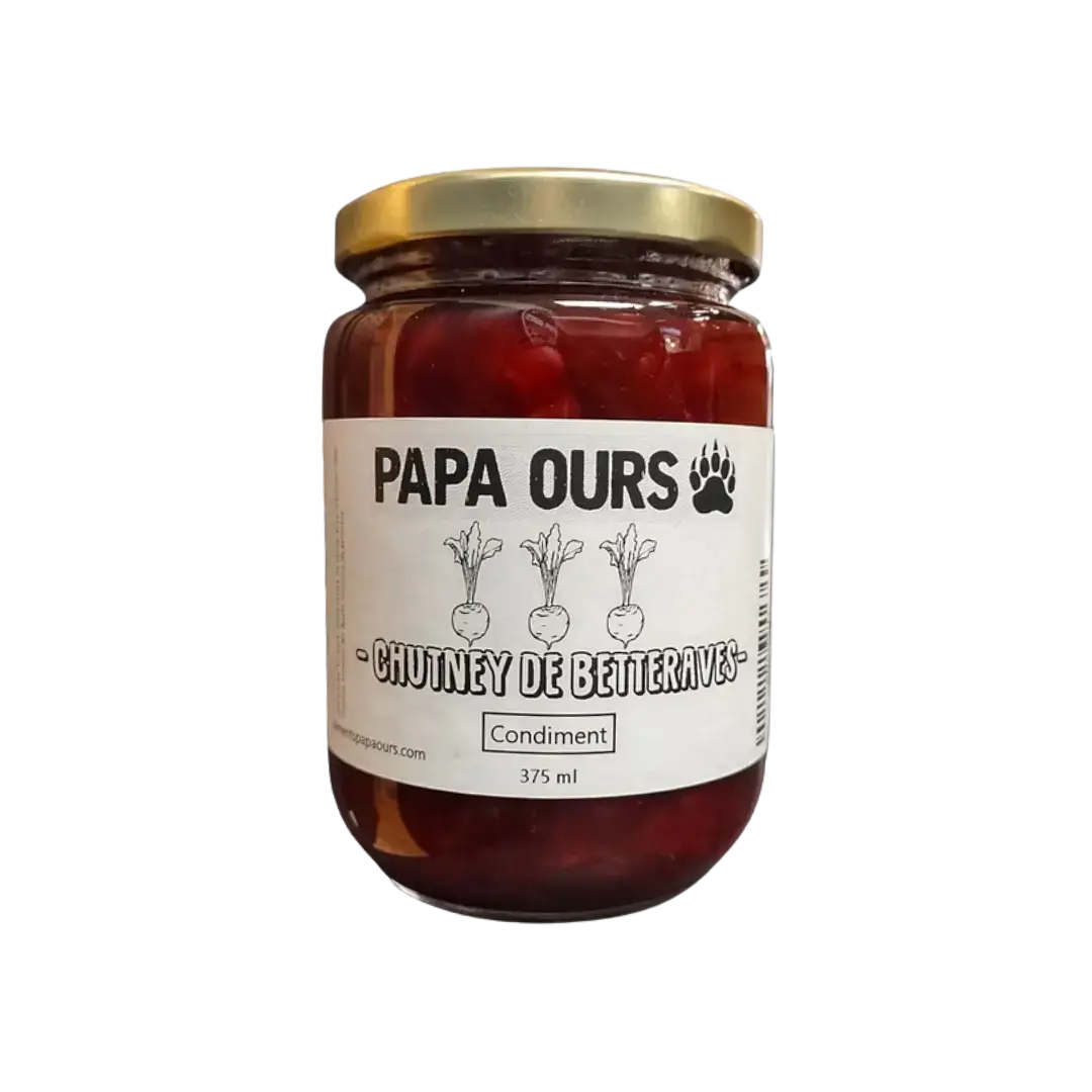 Papa Ours | Chutney de Betteraves Shack à Sauce