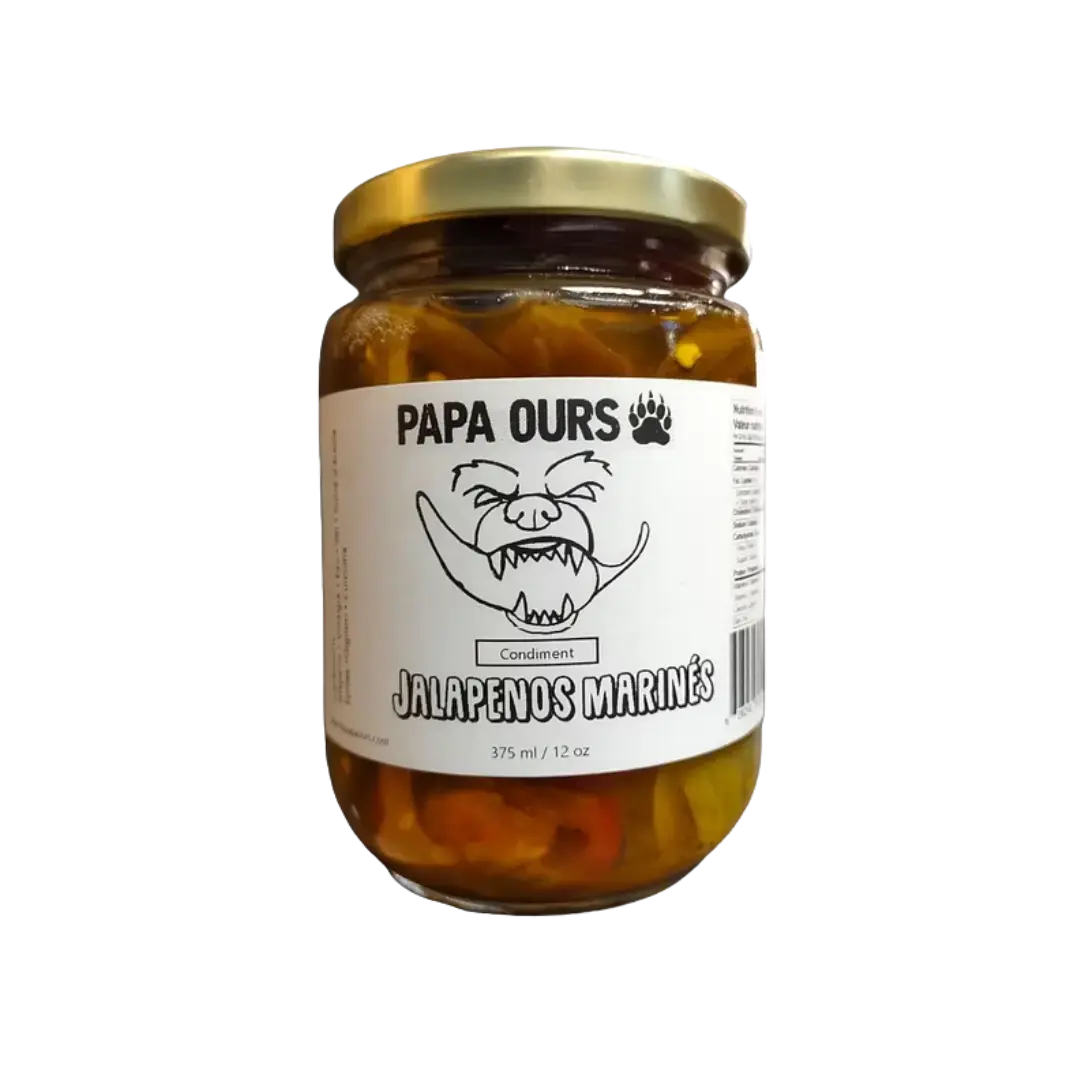 Papa Ours | Jalapenos Marines Shack à Sauce