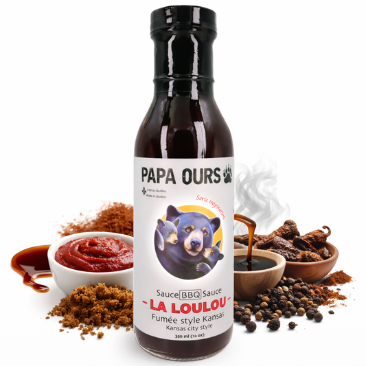 Papa Ours | La Loulou - Sauce BBQ Shack à Sauce