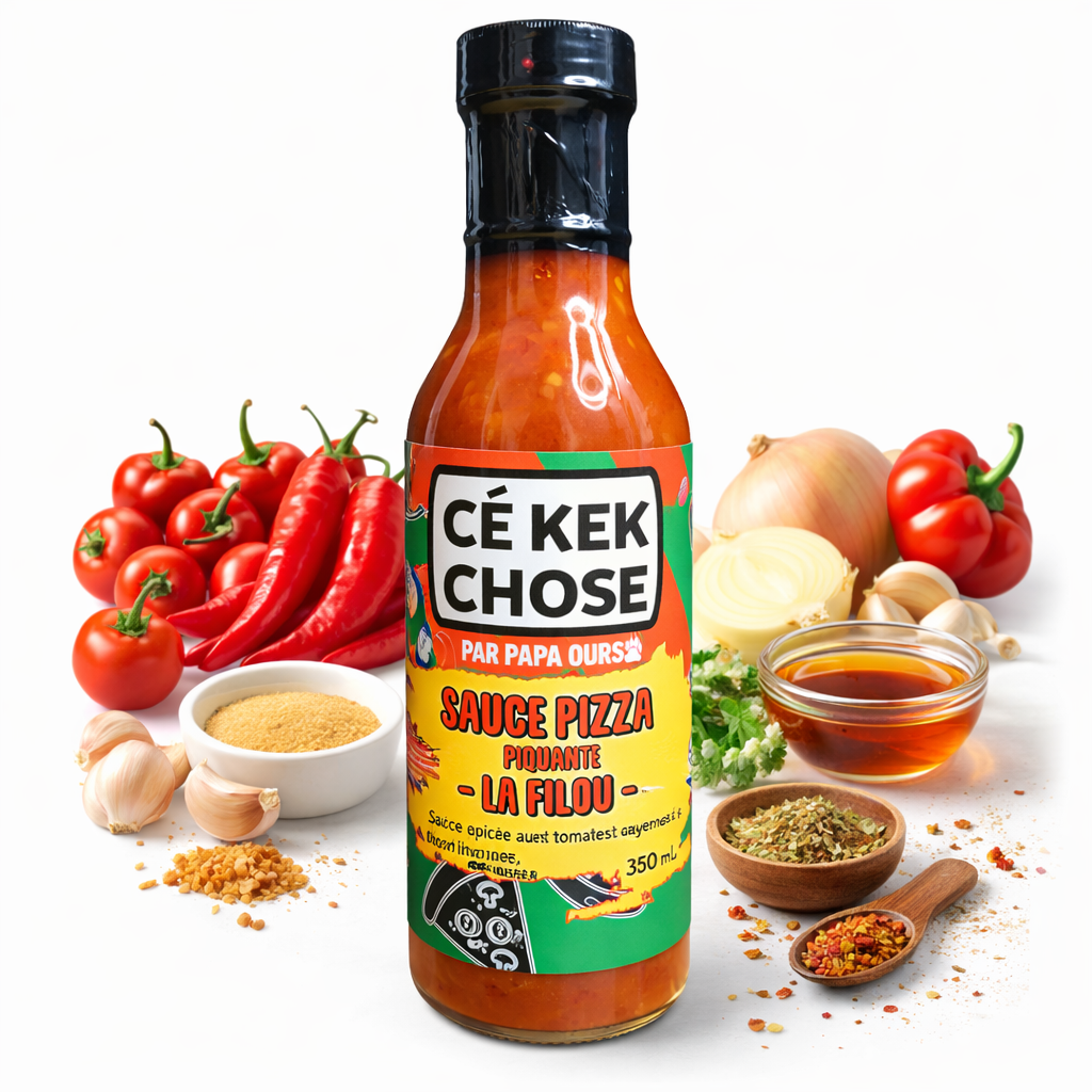 Papa Ours | Sauce à pizza - La Filou Shack à Sauce