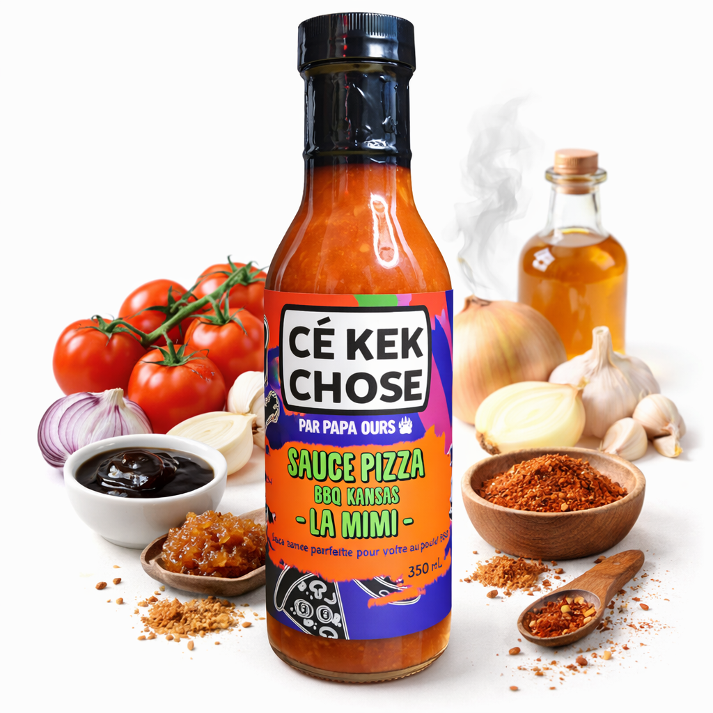 Papa Ours | Sauce à pizza - La Mimi Shack à Sauce