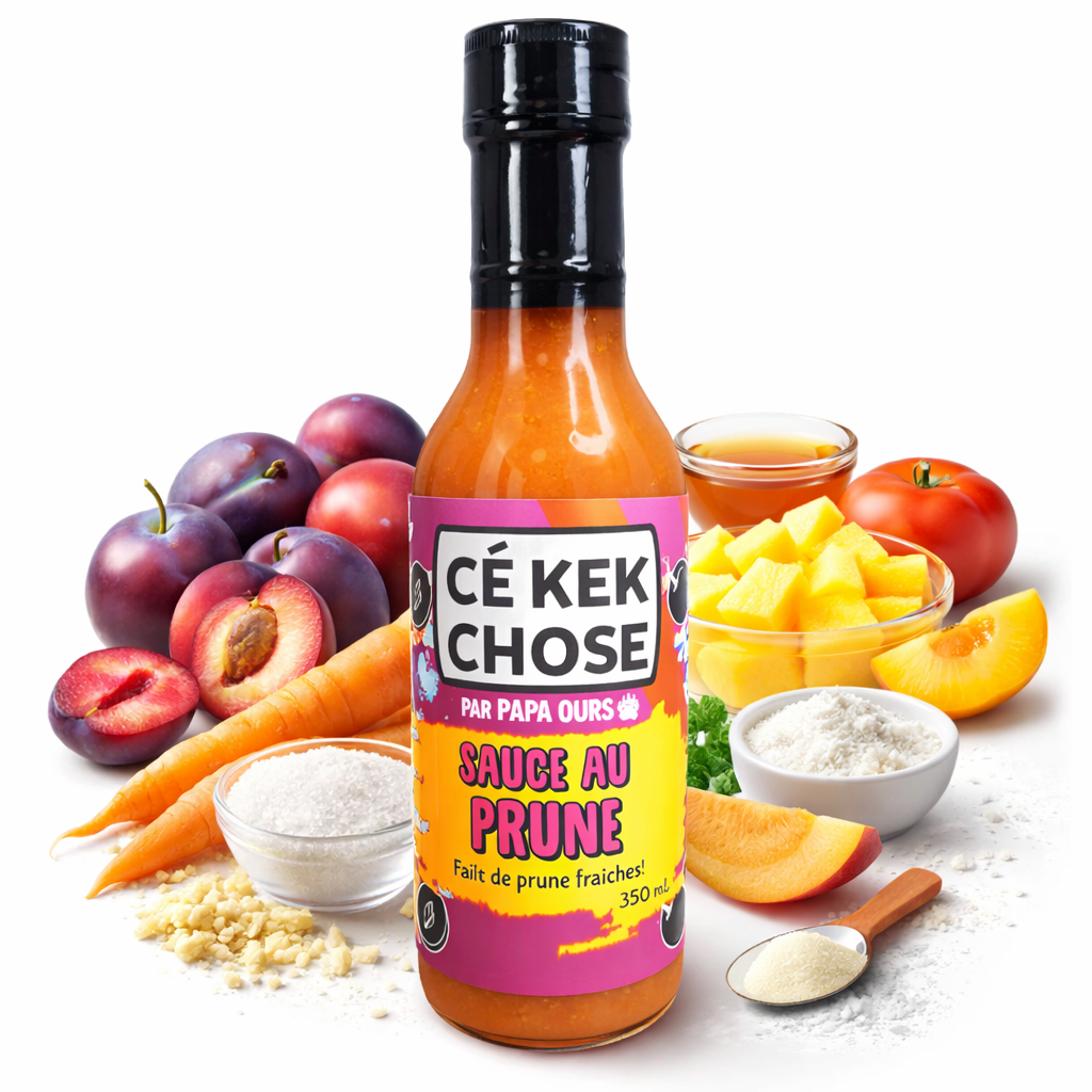 Papa Ours | Sauce Au Prune Shack à Sauce