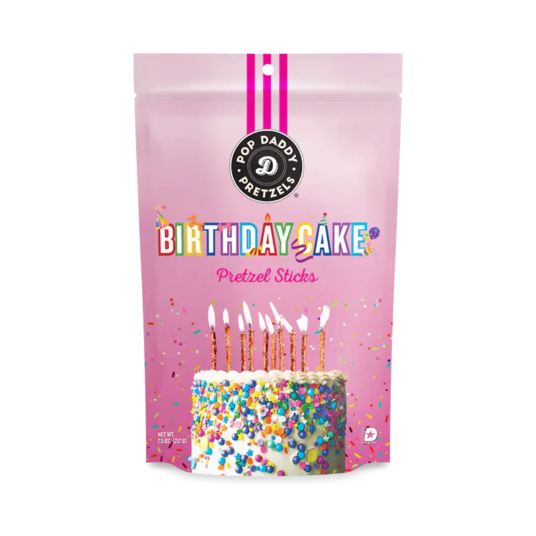 Pop Daddy Pretzels | Birthday Cake Shack à Sauce