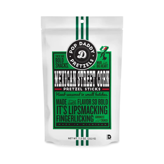 Pop Daddy Pretzels | Mexican Street Corn Shack à Sauce