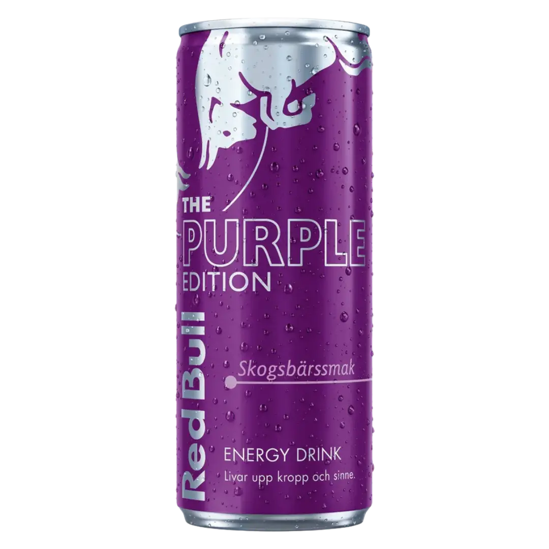 Red Bull | Purple Edition - Skogsbärssmak Shack à Sauce