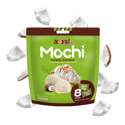 Royal Family - Mochi | Creamy Coconut (Bag - 8 Pieces) Shack à Sauce