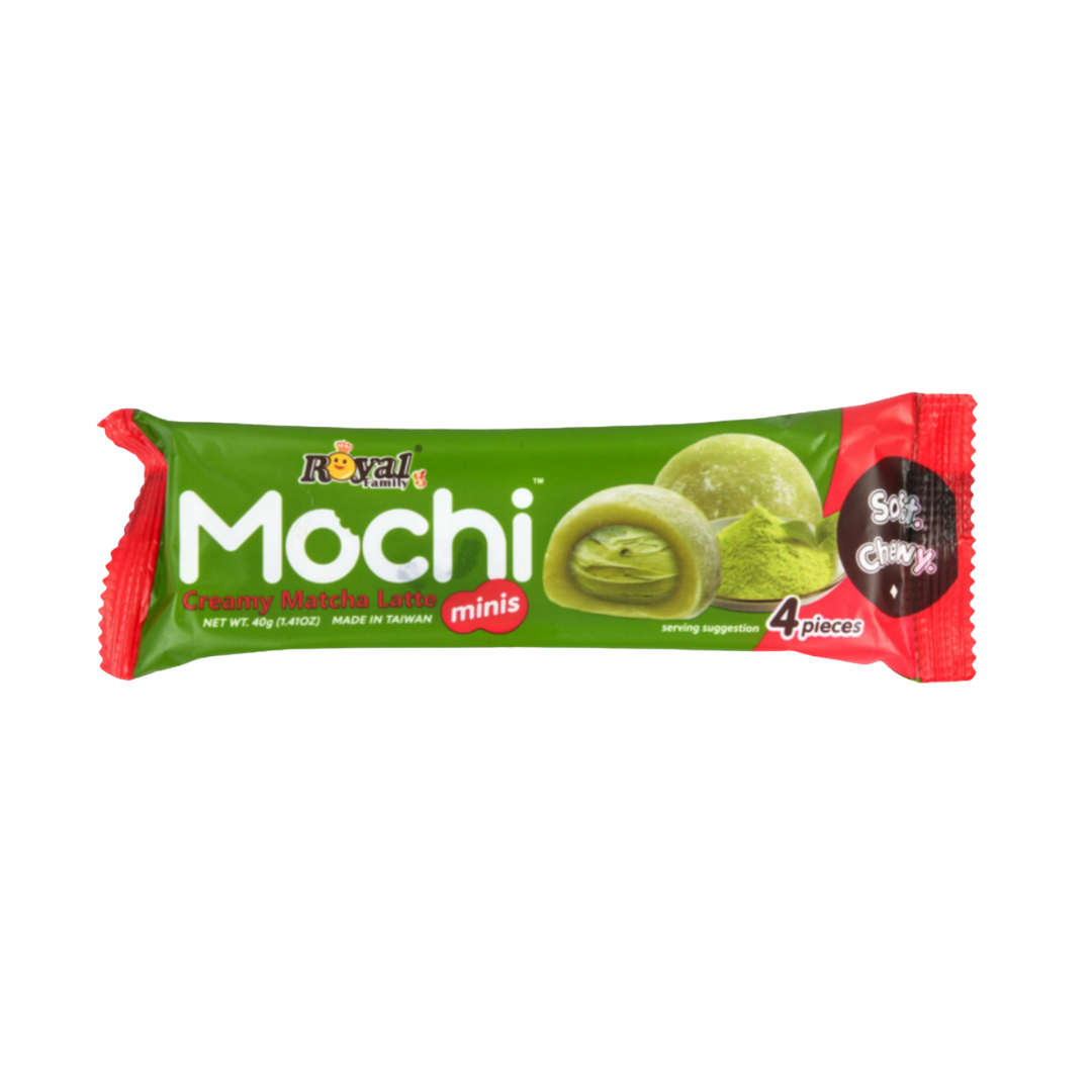 Royal Family - Mochi | Creamy Matcha Latte - Minis (Snack Pack) Shack à Sauce